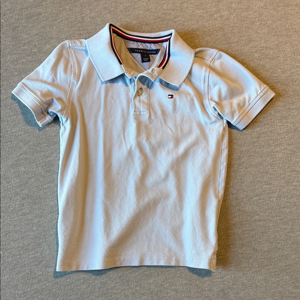 Tommy Hilfiger Kids Sky Blue Polo Shirt